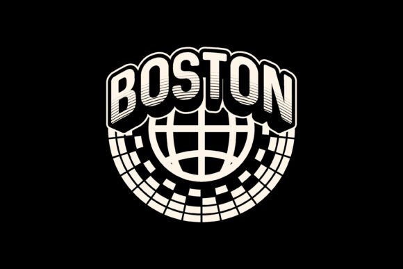 Boston Typography Graphic Streetwear: Bold Type for Real Projects
