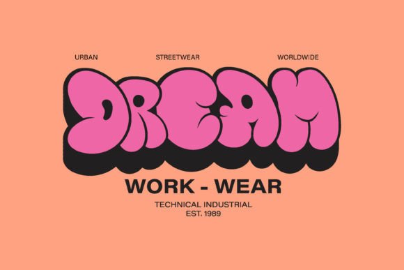 Dream Bubble Typography: Elevate Your Aesthetic Projects