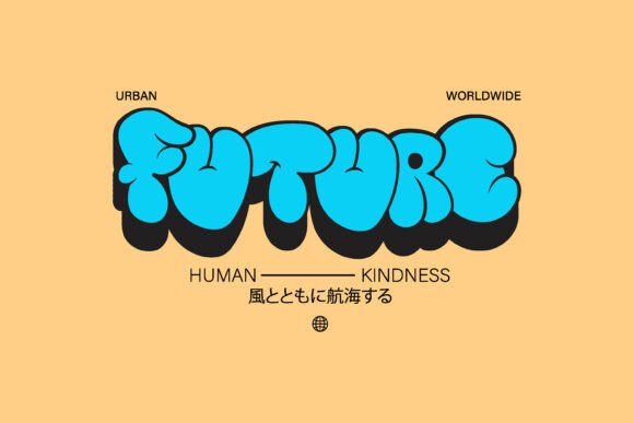 Future Bubble Typography: Bold, Fun, and Ready for Your Brand