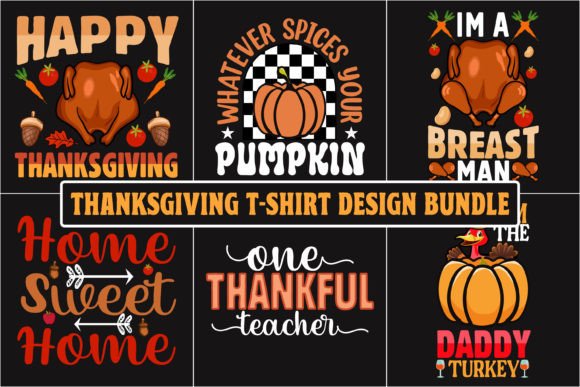 Thanksgiving Graphic Bundle 2: Festive Design Assets