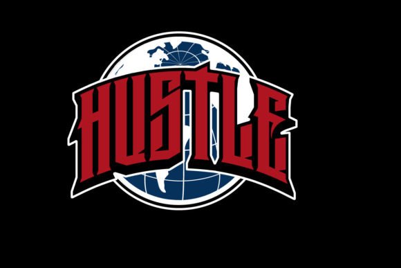 Unlocking Urban Energy: The Hustle Graphic Tee Design